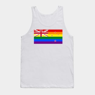 New Zealand LGBTQ Pride Flag Tank Top